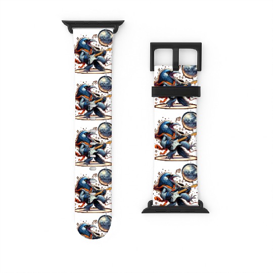 Disco Ball Guitar Raven Watch Bands For Apple Watch