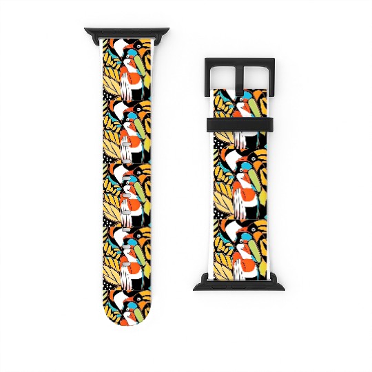 Team Toucans Watch Bands For Apple Watch