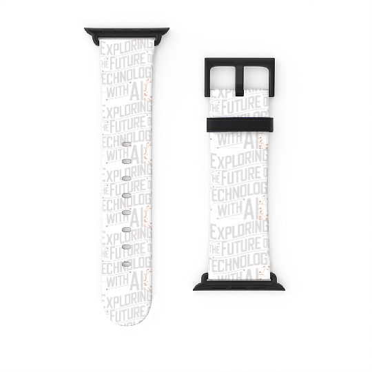 Robotics AI Automation Machine Learning Watch Bands For Apple Watch