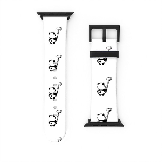 Panda Painting Watch Bands For Apple Watch