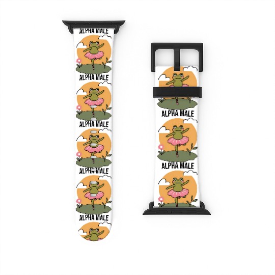 Ballet Frog Alpha Male Watch Bands For Apple Watch