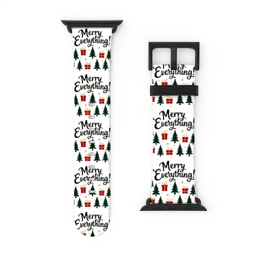 Festive Christmas Tree Watch Bands For Apple Watch