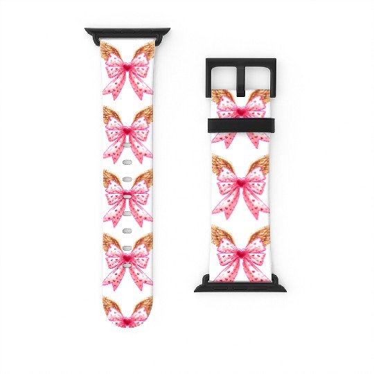 Cupid Bow, Valentine Retro Watch Bands For Apple Watch