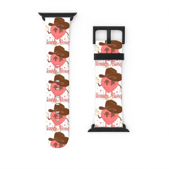 Valentines Day, Valentine Retro Watch Bands For Apple Watch