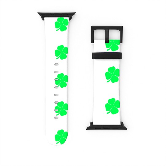 LOVE w Clover Watch Bands For Apple Watch