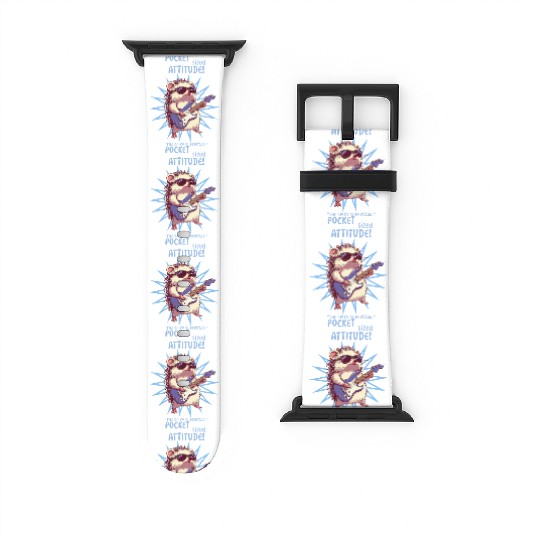 Pocket Sized Attitude Hedgehog Watch Bands For Apple Watch