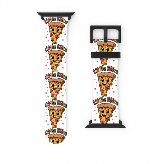 Whimsical Pizza Slice Watch Bands For Apple Watch