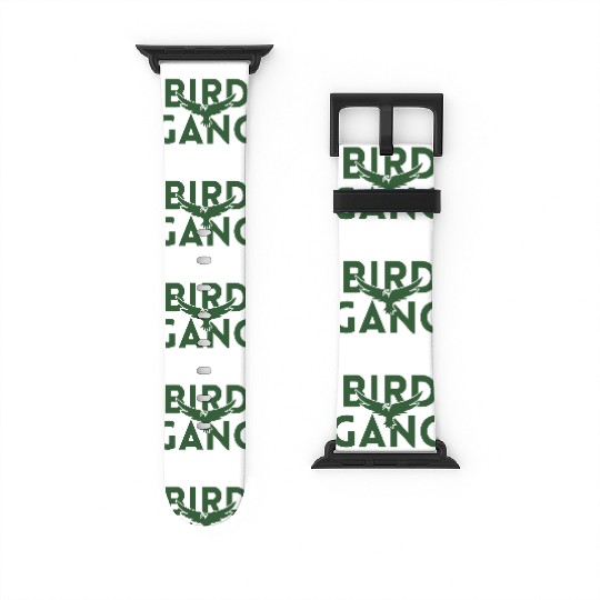 Bird Gang Bold Logo Design Watch Bands For Apple Watch