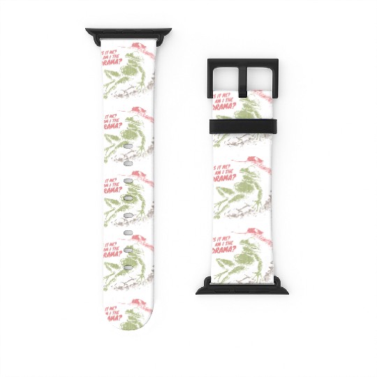 Am I The Drama Whimsical Lizard frog Watch Bands For Apple Watch