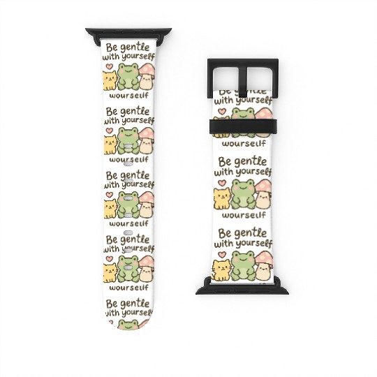 Gentle Nature Affirmation Design Watch Bands For Apple Watch