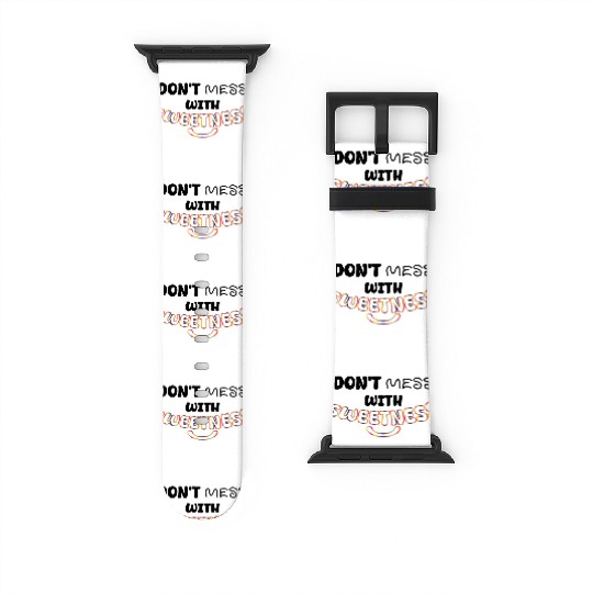 Colorful Sweetness Script Design Watch Bands For Apple Watch