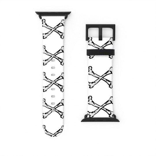 cross bones skeleton bones 407 Watch Bands For Apple Watch