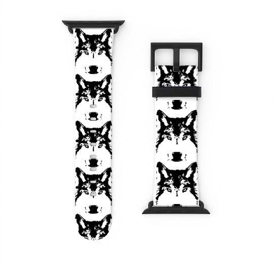Wolf head Watch Bands For Apple Watch