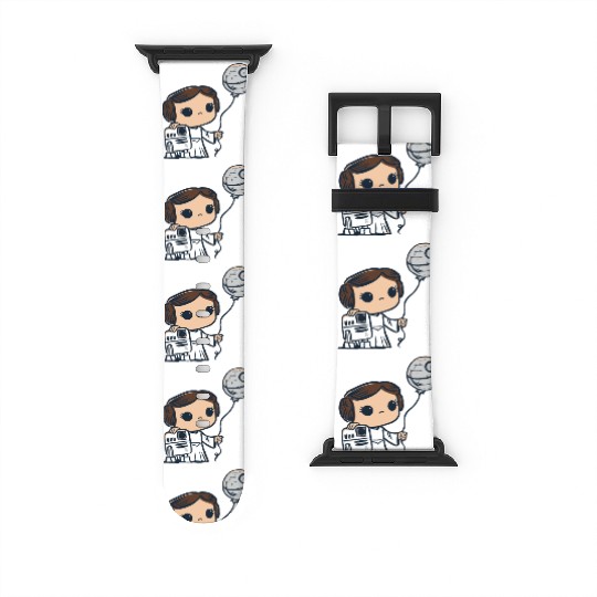Cute Star Wars kids comic Watch Bands For Apple Watch