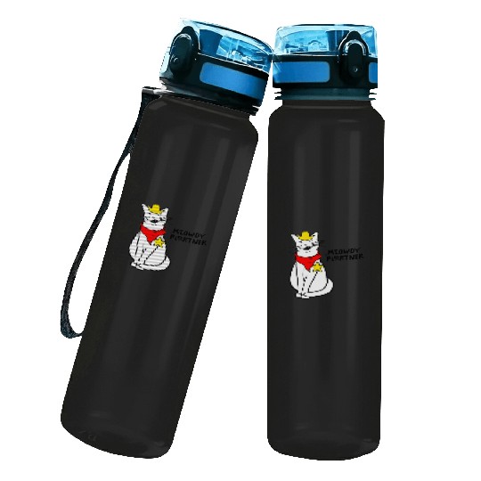 meowdy cat partner Water Track Bottles