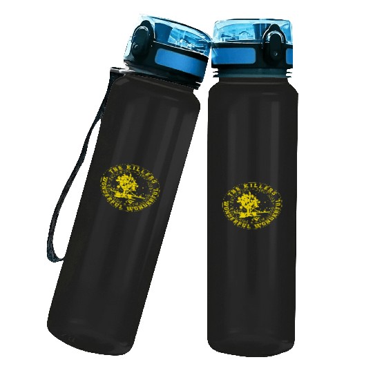 Official The ers Yellow Black Desert Water Track Bottles