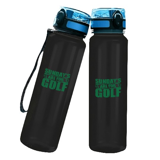 Sunday s Are For Golf Water Track Bottles