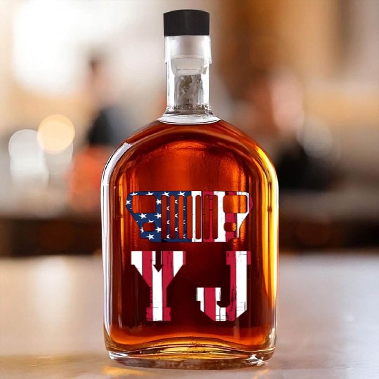 YJ Jeep, the square one Whiskey Bottles