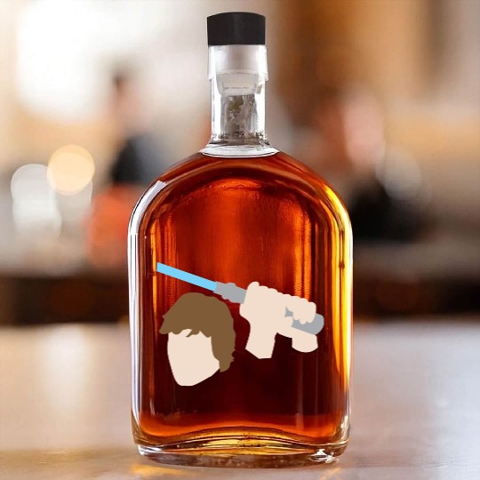 Luke Skywalker Lightsaber Whiskey Bottles