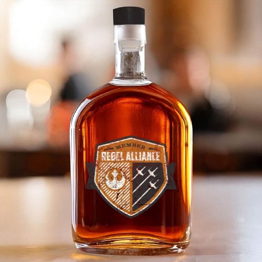 Rebel Alliance Whiskey Bottles