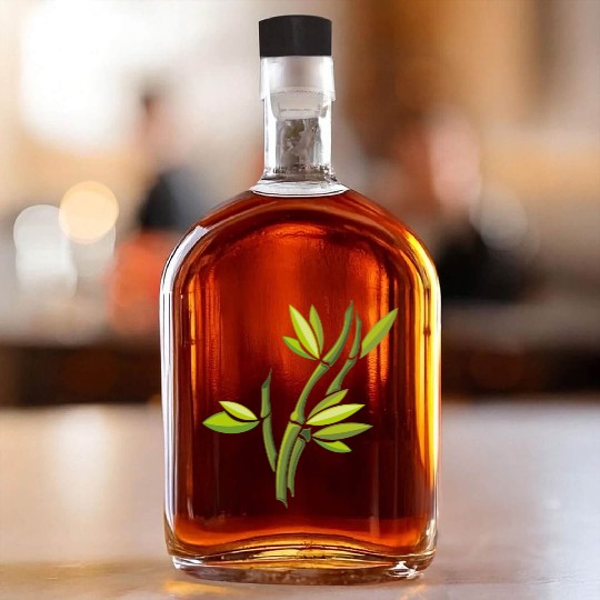 bamboo Whiskey Bottles