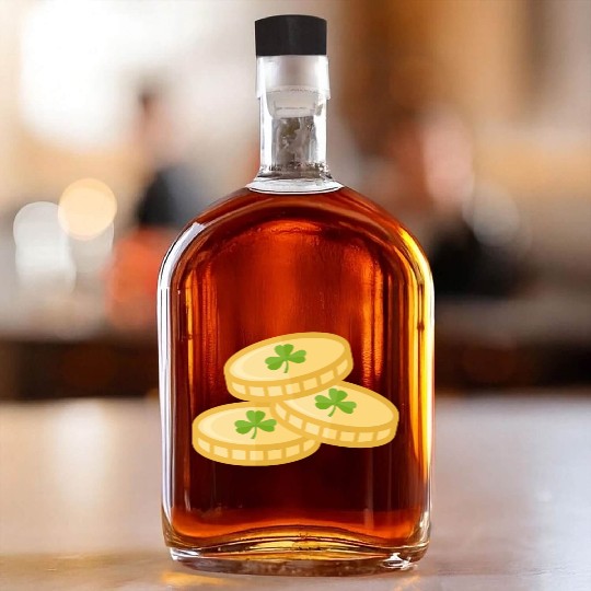 St. Patrick's Day Whiskey Bottles