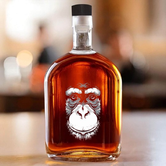 Monkey face Whiskey Bottles