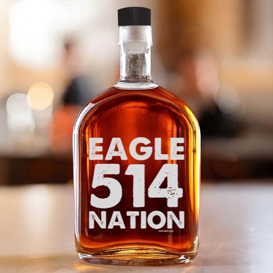 U.S. Military Vets Motorcycle Club - Eagle Nation Whiskey Bottles