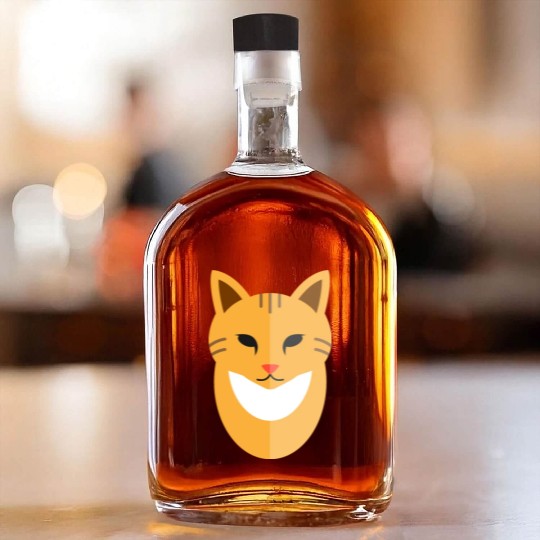 Cat face Whiskey Bottles