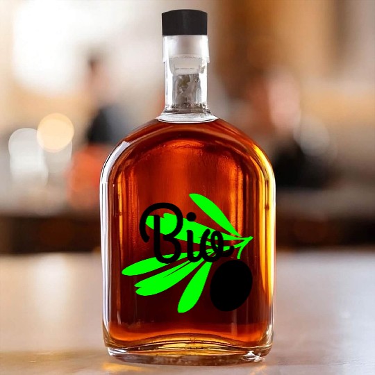 Bio olive branch Whiskey Bottles