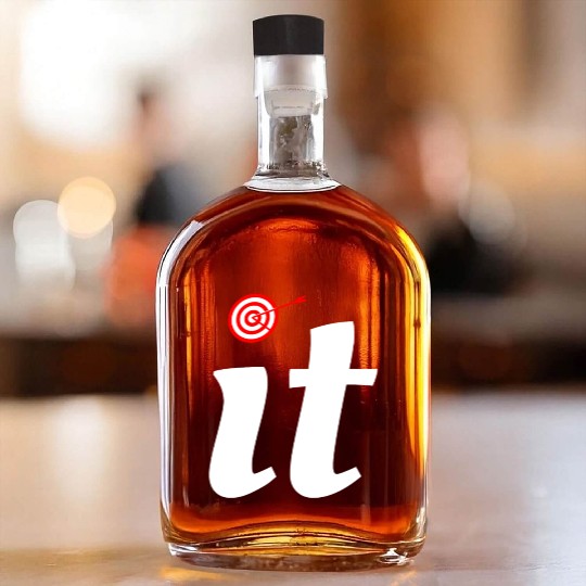 Bullseye Target Archery Shooting Dart Gift Whiskey Bottles