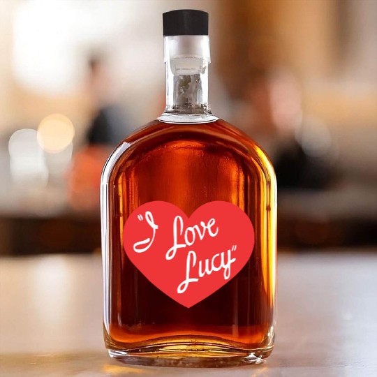I Love Lucy Whiskey Bottles