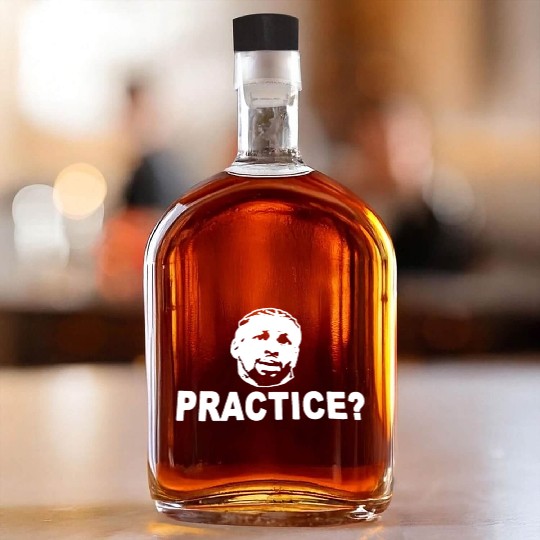 Allen Iverson practice Philadelphia 76Ers softball Whiskey Bottles