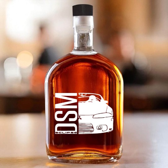 DSM Mitsubishi Eclipse Hoody Car Truck Racing Hood Whiskey Bottles