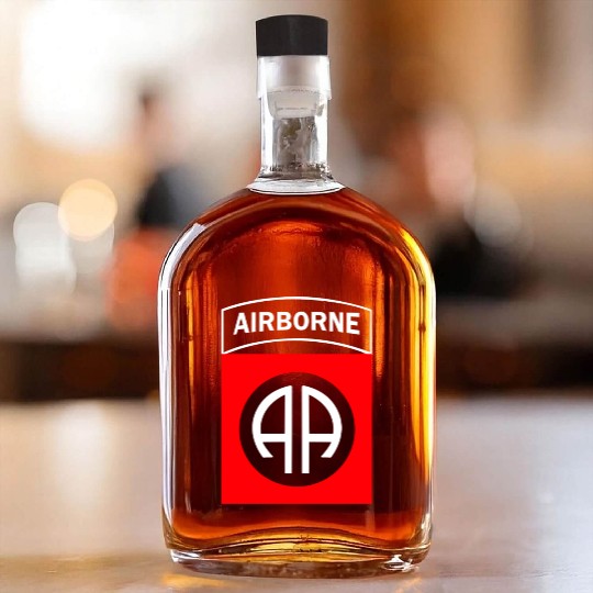 82ND AIRBORNE us army airborne ranger Whiskey Bottles