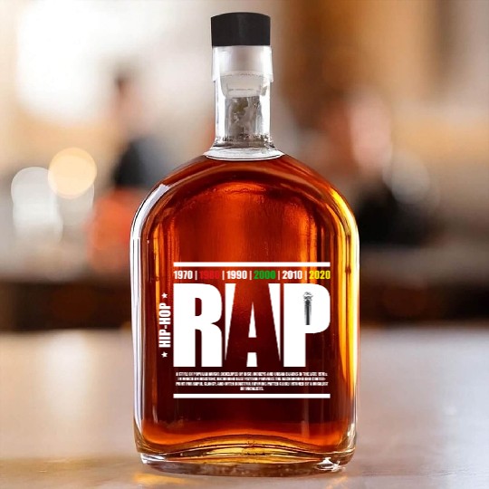 Hip-Hop Collection "Rap" Whiskey Bottles