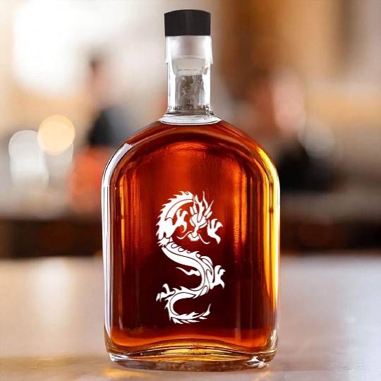 CHINESE DRAGON MMA Whiskey Bottles