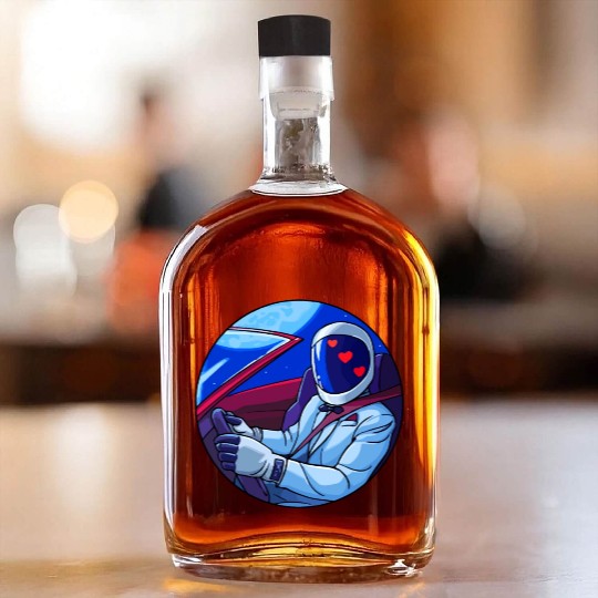 SpaceX Tesla Starman Whiskey Bottles