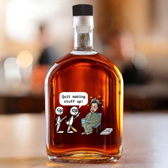 Ancient Aliens Whiskey Bottles