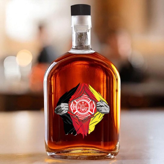 German Volunteer Fire Brigade Firefighter Whiskey Bottles