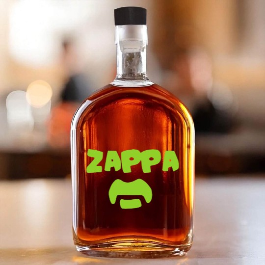 New FRANK ZAPPA Eccentric Rock Icon Logo 70s Men s Whiskey Bottles