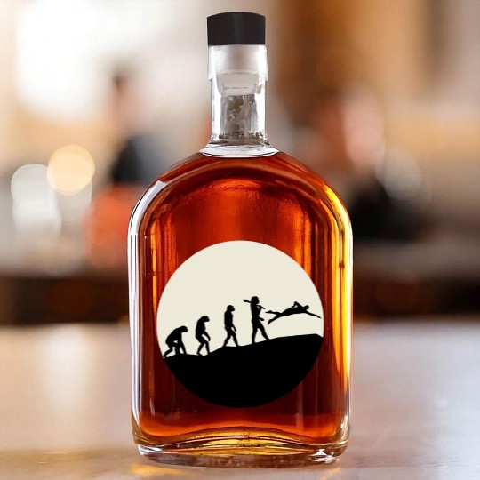 Swimmers Evolution Moon Whiskey Bottles