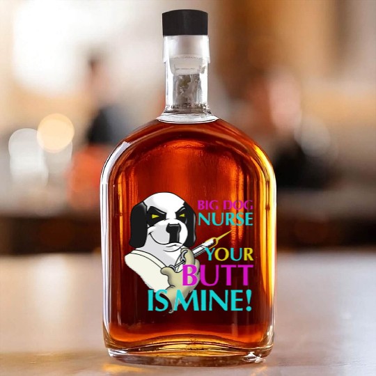 BIG DOG NURSE Whiskey Bottles
