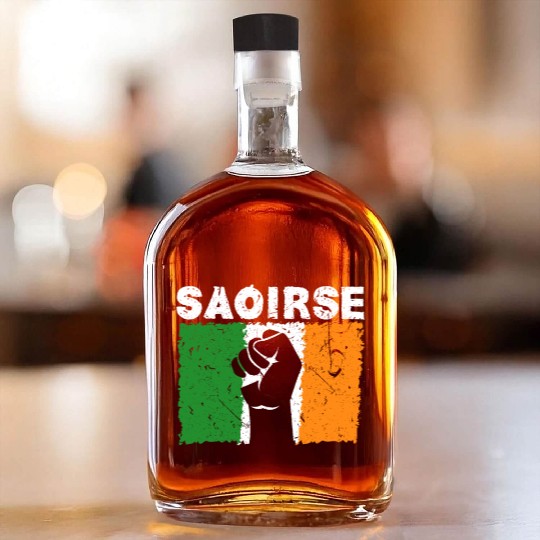 Saoirse Irish Republican Conservative Capitalist I Whiskey Bottles