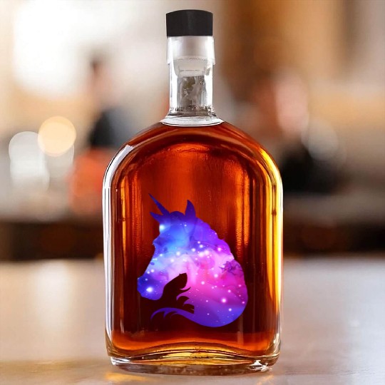 Galaxy Unicorn Whiskey Bottles