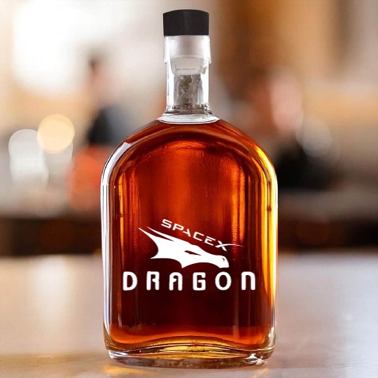 Spacex dragon Nasa Whiskey Bottles