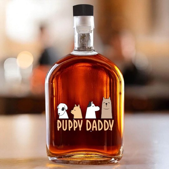 Mens Gay Puppy Daddy Pup Play Fetish Kink BDSM Whiskey Bottles
