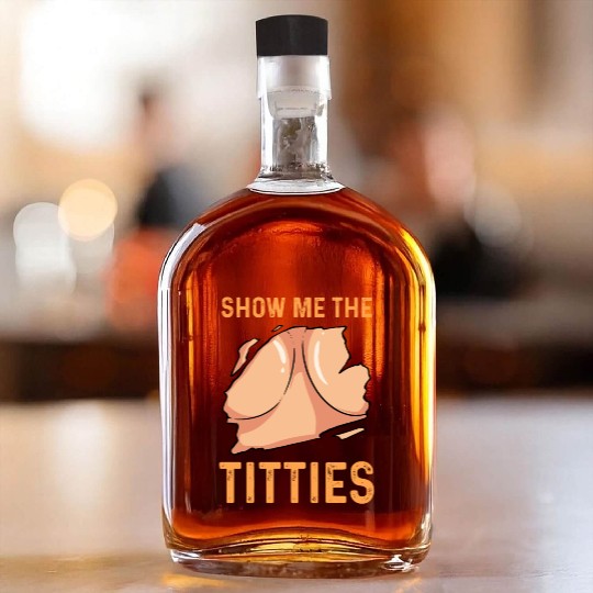 Titties Costume Festival Party Adult Humor LGBT Whiskey Bottles
