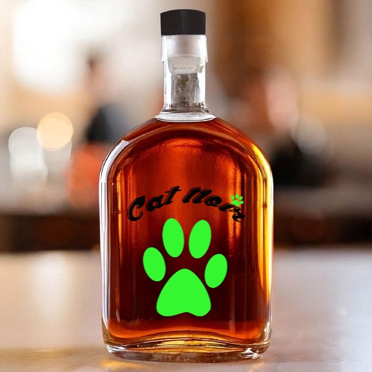 Cat Noir Of Miracle Ladybug Whiskey Bottles
