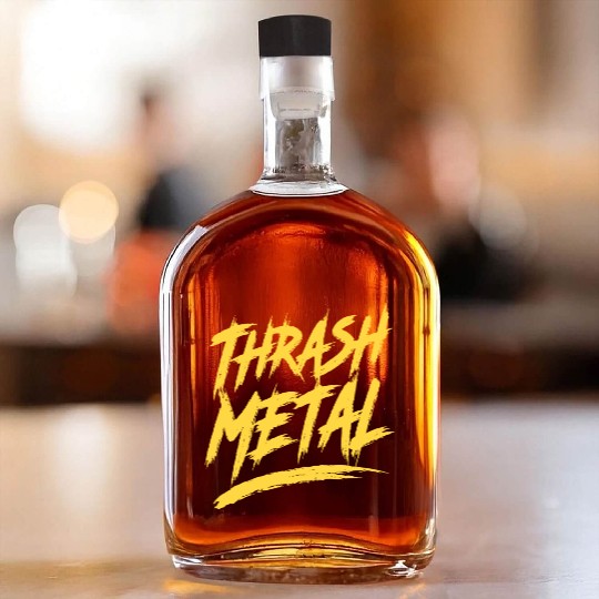 Thrash Metal Whiskey Bottles
